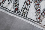 Woven Moroccan rug 5.6 FT X 8.3 FT