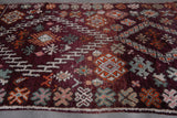 Tribal Moroccan rug 6 X 11.4 Feet