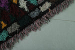 Vintage Colorful Handmade Berber Rug – 3.6 x 5.5 ft | Authentic Moroccan Carpet