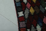 Vintage Colorful Handmade Berber Rug – 3.6 x 5.5 ft | Authentic Moroccan Carpet