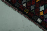 Vintage Colorful Handmade Berber Rug – 3.6 x 5.5 ft | Authentic Moroccan Carpet