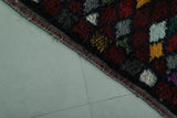 Vintage Colorful Handmade Berber Rug – 3.6 x 5.5 ft | Authentic Moroccan Carpet
