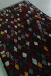 Vintage Colorful Handmade Berber Rug – 3.6 x 5.5 ft | Authentic Moroccan Carpet