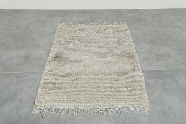 Handwoven Moroccan Rug 2.6 FT X 3.4 FT