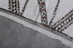 Stunning berber handmade moroccan rug - 5.6 FT X 7.7 FT