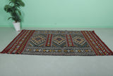 4.7 x 8.8 FT Moroccan Rug – Vibrant Tribal Pattern Wool Carpet