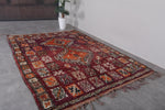 Boujaad Moroccan Rug – 5.8 x 7.9 ft | Vintage Handmade Berber Carpet