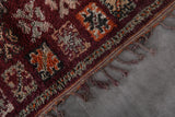 Boujaad Moroccan Rug – 5.8 x 7.9 ft | Vintage Handmade Berber Carpet