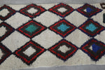 Moroccan runner rug 2.7 X 5.4 Feet