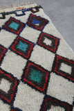 Moroccan runner rug 2.7 X 5.4 Feet