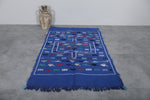 Handwoven Kilim, 3.2 FT X 4.8 FT