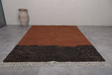 Handcrafted Brown Moroccan Rug - Custom Design