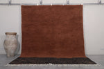 Handcrafted Brown Moroccan Rug - Custom Design