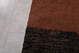 Handcrafted Brown Moroccan Rug - Custom Design