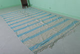 Beautiful Flat-Woven Moroccan Berber Rug - 5.5 FT X 10.7 FT