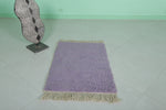 Moroccan wool rug  2 FT X 3 FT