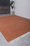 Flatwoven Moroccan Rug - Custom Grey Area Rug