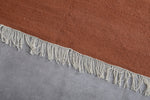 Flatwoven Moroccan Rug - Custom Grey Area Rug