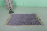 Moroccan wool rug  2 FT X 3 FT