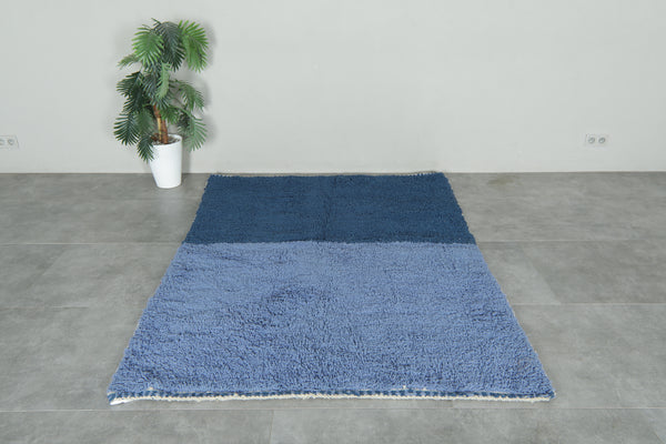 Handmade Modern Moroccan Rug 5.1 × 7.1 ft