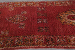 Traditional Moroccan Rug – 4.4 x 8.3 ft | Handmade Red Berber Design