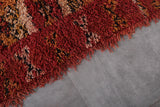 Traditional Moroccan Rug – 4.4 x 8.3 ft | Handmade Red Berber Design