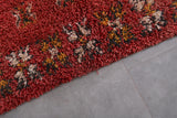 Traditional Moroccan Rug – 4.4 x 8.3 ft | Handmade Red Berber Design