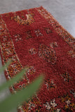 Traditional Moroccan Rug – 4.4 x 8.3 ft | Handmade Red Berber Design