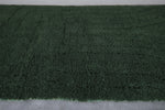 Dark Green Moroccan Rug - Custom Size Elegance