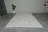 Modern Moroccan Rug 8.2 x 10.5 ft - Minimalist Abstract Design