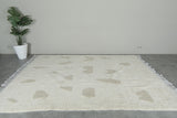 Modern Moroccan Rug 8.2 x 10.5 ft - Minimalist Abstract Design