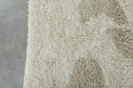 Modern Moroccan Rug 8 x 10.2 ft - Unique Abstract Pattern