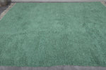 Green Handmade Custom Moroccan rug