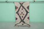 Moroccan runner rug 3.2 X 6.5 Feet