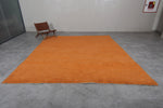 Handmade Moroccan Wool Rug - Custom Size with Elegant Geometric Design