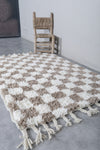 Moroccan wool rug 3.3 X 5 Feet