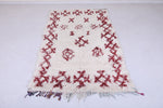 Moroccan berber rug 4 X 7.3 Feet