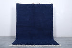 Moroccan blue rug 5.4 X 7.2 Feet