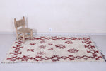 Moroccan berber rug 4 X 7.3 Feet