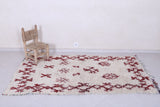 Moroccan berber rug 4 X 7.3 Feet