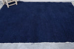 Moroccan blue rug 5.4 X 7.2 Feet