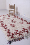 Moroccan berber rug 4 X 7.3 Feet