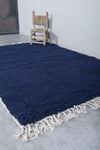 Moroccan blue rug 5.4 X 7.2 Feet