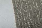 Elegant Moroccan Berber Rug - Abstract Linear Pattern 6.1 x 8.5 ft