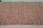 Moroccan Rug – Earthy Red Tones with Subtle Stripe Design | 3.1 FT x 5.2 FT