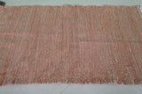 Moroccan Rug – Earthy Red Tones with Subtle Stripe Design | 3.1 FT x 5.2 FT