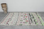 Moroccan Wool Rug 4.6 x 6.4 Feet - Handmade Berber Carpet with Vibrant Geometric and Tribal Designs