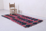 Moroccan berber rug 2.8 X 6.4 Feet