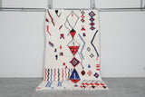 Moroccan Berber Rug 4.5 FT x 7.6 FT - Handwoven Wool Carpet