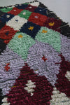 Wonderful carpet moroccan wool rug - 3.1 FT X 8.1 FT